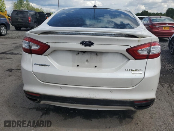 2016 Ford Fusion Titanium with VIN 3FA6P0K9XGR240562, listed as a Copart auction lot 55151285 with 119,950 mi miles and Clean Title. Bid and sale history available at DreamBid. Image 6.