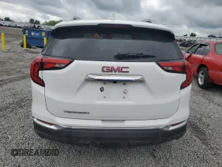 2020 GMC Terrain SLT with VIN 3GKALPEV3LL242124, listed as a Copart auction lot 55758825 with 116,142 mi miles and Salvage title. Bid and sale history available at DreamBid. Image 6.