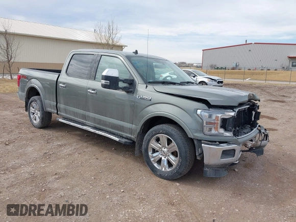 2019 Ford F-150 XL with VIN 1FTFW1E41KKE36759, listed as a IAAI auction lot 41728565 with 51,454 mi miles. Bid and sale history available at carsss.com. Image 1.