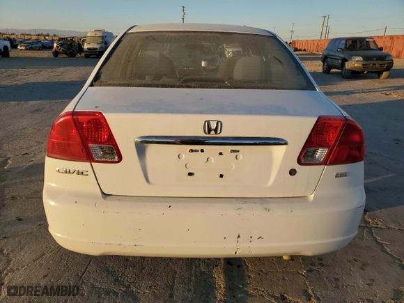 2003 Honda Civic DX with VIN 2HGES16153H514224, listed as a Copart auction lot 81694964 with 183,616 mi miles and Clean Title. Bid and sale history available at carsss.com. Image 6.