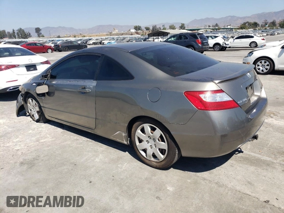 2007 Honda Civic Cpe LX with VIN 2HGFG12697H500484, listed as a Copart auction lot 71108934 with 201,180 mi miles and Salvage Title. Bid and sale history available at carsss.com. Image 2.