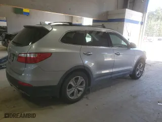 2015 Hyundai Santa Fe GLS with VIN KM8SM4HF8FU111177, listed as a Copart auction lot 53629455 with 127,618 mi miles and Salvage Title. Bid and sale history available at carsss.com. Image 3.
