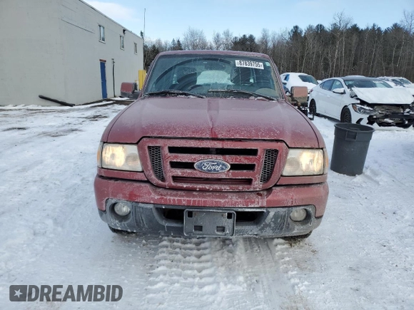 2010 Ford Ranger XLT with VIN 1FTKR4EE4APA11750, listed as a Copart auction lot 87839755 with 137,493 mi miles and Clean Title. Bid and sale history available at carsss.com. Image 5.