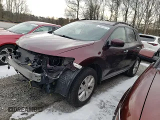 2013 Nissan Murano LE with VIN JN8AZ1MW6DW322759, listed as a Copart auction lot 89019215 with 138,061 mi miles and Salvage Title. Bid and sale history available at DreamBid. Image 1.