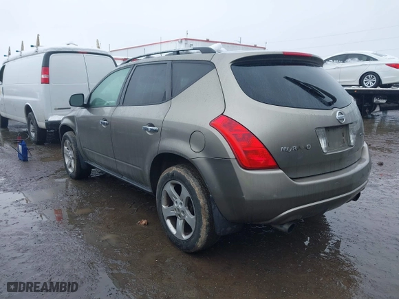 2004 Nissan Murano SE with VIN JN8AZ08W84W307524, listed as a IAAI auction lot 41563833 with 209,634 mi miles. Bid and sale history available at carsss.com. Image 3.