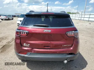 2022 Jeep Compass Limited with VIN 3C4NJDCBXNT159383, listed as a Copart auction lot 62136695 with 59,429 mi miles and Salvage title. Bid and sale history available at DreamBid. Image 6.