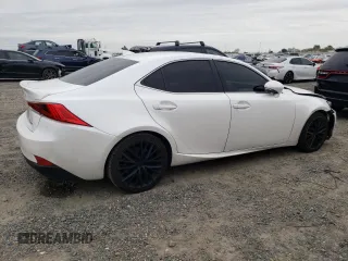 2017 Lexus IS with VIN JTHBA1D27H5049328, listed as a Copart auction lot 50242855 with 81,868 mi miles and Salvage Title. Bid and sale history available at carsss.com. Image 3.
