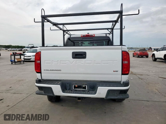 2022 Chevrolet Colorado 2WD Z71 z VIN 1GCGSDEN4N1265865, wystawiony jako Copart lot #58734245 z przebiegiem 67 650 mil mil oraz Szkoda całkowita • Salvage title. Historia ofert i sprzedaży dostępna na DreamBid. Obrazek 6.