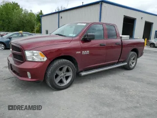 2017 Ram 1500 Tradesman with VIN 1C6RR7FTXHS522553, listed as a Copart auction lot 57826675 with 97,319 mi miles and Salvage title. Bid and sale history available at DreamBid. Image 1.