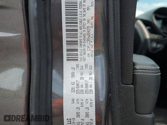 2017 Jeep Cherokee Latitude z VIN 1C4PJLCB5HW554279, wystawiony jako Copart lot #56972145 z przebiegiem 117 164 mil mil oraz Szkoda całkowita • Salvage title. Historia ofert i sprzedaży dostępna na DreamBid. Obrazek 13.