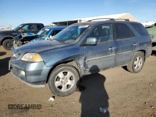 2005 Acura MDX with VIN 2HNYD18255H549936, listed as a Copart auction lot 43896015 with 212,521 mi miles and Salvage Title. Bid and sale history available at carsss.com. Image 1.