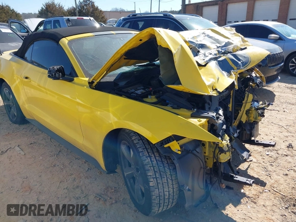 2015 Ford Mustang V6 with VIN 1FATP8EM8F5373825, listed as a IAAI auction lot 41649357 with 67,874 mi miles and . Bid and sale history available at DreamBid. Image 17.