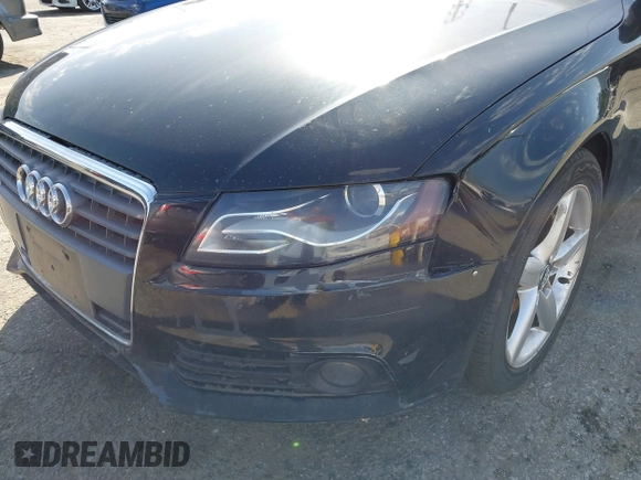 2012 Audi A4 2.0T Premium with VIN WAUAFAFL4CN004714, listed as a IAAI auction lot 41657987 with 111,403 mi miles. Bid and sale history available at carsss.com. Image 6.
