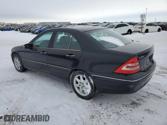 2003 Mercedes-Benz C 230/260/280/320 with VIN WDBRF64J73F298428, listed as a Copart auction lot 41707405 with 281,760 mi miles and Salvage Title. Bid and sale history available at DreamBid. Image 2.