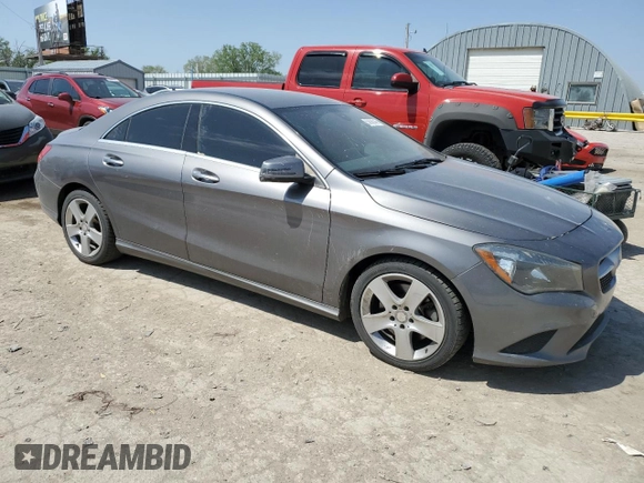2016 Mercedes-Benz CLA 250 with VIN WDDSJ4EB4GN379370, listed as a Copart auction lot 53636045 with 132,813 mi miles and Salvage Title. Bid and sale history available at DreamBid. Image 4.