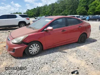 2012 Hyundai Accent GLS z VIN KMHCT4AE6CU047077, wystawiony jako Copart lot #54951655 z przebiegiem 153 614 mil mil oraz Tytuł czysty. Historia ofert i sprzedaży dostępna na DreamBid. Obrazek 1.