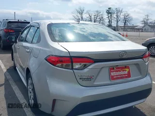 2021 Toyota Corolla LE with VIN 5YFEPMAE8MP219500, listed as a IAAI auction lot 41918596 with 105,576 mi miles and . Bid and sale history available at DreamBid. Image 3.