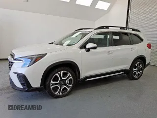 2023 Subaru Ascent Limited z VIN 4S4WMASDXP3453700, wystawiony jako Copart lot #58479565 z przebiegiem 40 862 mil mil oraz Czysty tytuł • Clean title. Historia ofert i sprzedaży dostępna na DreamBid. Obrazek 1.