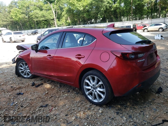 2016 Mazda 3 S Grand Touring with VIN JM1BM1N30G1289407, listed as a Copart auction lot 58141935 with 73,095 mi miles and Salvage title. Bid and sale history available at DreamBid. Image 2.