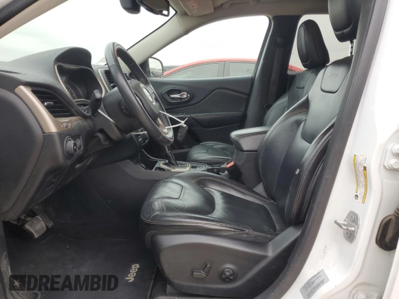 2015 Jeep Cherokee Limited with VIN 1C4PJLDB5FW765834, listed as a Copart auction lot 46186225 with 87,758 mi miles and Salvage Title. Bid and sale history available at DreamBid. Image 7.