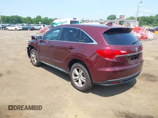 2013 Acura RDX with VIN 5J8TB4H38DL009600, listed as a IAAI auction lot 42536978 with 172,305 mi miles and . Bid and sale history available at DreamBid. Image 3.