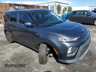 2020 Kia Soul S with VIN KNDJ23AUXL7716918, listed as a Copart auction lot 48226025 with 65,249 mi miles and Salvage Title. Bid and sale history available at DreamBid. Image 4.