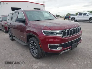2024 Jeep Wagoneer Series II with VIN 1C4SJVBP1RS132599, listed as a IAAI auction lot 42559562 with 35,913 mi miles and . Bid and sale history available at DreamBid. Image 1.