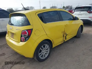 2016 Chevrolet Sonic LT with VIN 1G1JC6SHXG4122619, listed as a IAAI auction lot 41536759 with 54,498 mi miles. Bid and sale history available at carsss.com. Image 4.