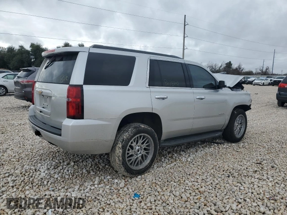 2020 Chevrolet Tahoe LS with VIN 1GNSCAKC9LR265813, listed as a Copart auction lot 84847724 with Not provided miles and Salvage title. Bid and sale history available at DreamBid. Image 3.