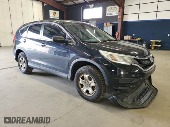 2015 Honda CR-V LX with VIN 5J6RM4H32FL125990, listed as a Copart auction lot 54256675 with 165,067 mi miles and Salvage Title. Bid and sale history available at DreamBid. Image 4.
