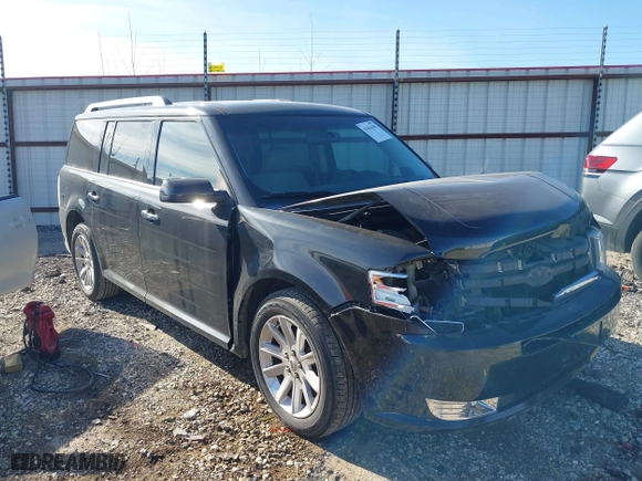 2012 Ford Flex SEL with VIN 2FMGK5CC5CBD14821, listed as a IAAI auction lot 41416305 with 154,510 mi miles. Bid and sale history available at carsss.com. Image 1.