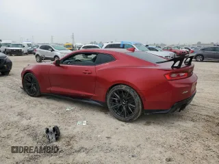 2018 Chevrolet Camaro ZL1 z VIN 1G1FK1R69J0142195, wystawiony jako Copart lot #51128215 z przebiegiem 55 979 mil mil oraz Szkody całkowita. Historia ofert i sprzedaży dostępna na DreamBid. Obrazek 2.