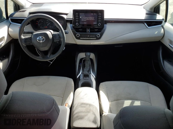 2021 Toyota Corolla L with VIN 5YFDPMAE0MP198136, listed as a Copart auction lot 89104375 with 62,729 mi miles and Clean Title. Bid and sale history available at DreamBid. Image 8.