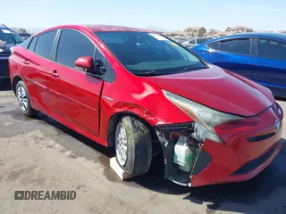 2016 Toyota Prius Four with VIN JTDKARFU2G3519256, listed as a IAAI auction lot 41690372 with 179,268 mi miles. Bid and sale history available at carsss.com. Image 1.