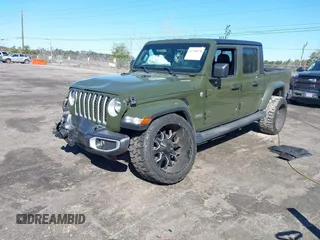 2022 Jeep Gladiator High Altitude with VIN 1C6HJTFG3NL141891, listed as a IAAI auction lot 41738578 with 38,133 mi miles and . Bid and sale history available at DreamBid. Image 2.