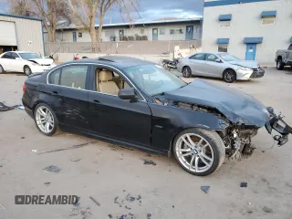 2011 BMW 3 Series 335i with VIN WBAPM5C54BE435971, listed as a Copart auction lot 82433774 with 135,921 mi miles and Salvage Title. Bid and sale history available at carsss.com. Image 4.