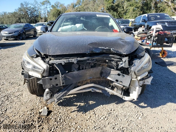 2017 Infiniti Q50 2.0t with VIN JN1CV7APXHM641764, listed as a Copart auction lot 84048974 with NaN miles and Clean Title. Bid and sale history available at carsss.com. Image 5.