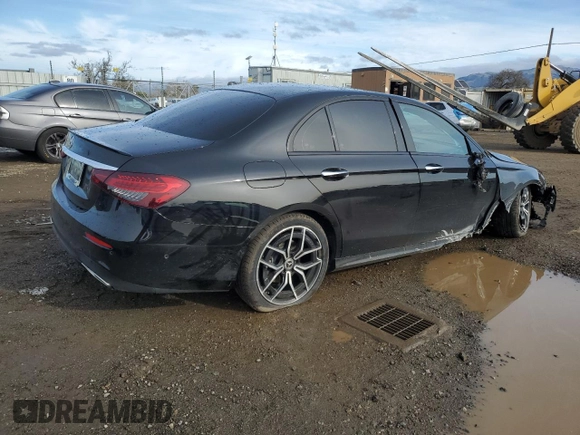 2022 Mercedes-Benz E-Class E 350 with VIN W1KZF8DB5NB090117, listed as a Copart auction lot 44646145 with 15,919 mi miles and Salvage Title. Bid and sale history available at carsss.com. Image 3.