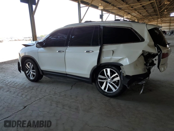 2018 Honda Pilot Touring с VIN 5FNYF6H98JB053524, выставлен на аукционе Copart как лот 61447785 с пробегом 114 942 миль миль и Списание • Salvage title. История ставок и продаж доступна на DreamBid. Изображение 2.