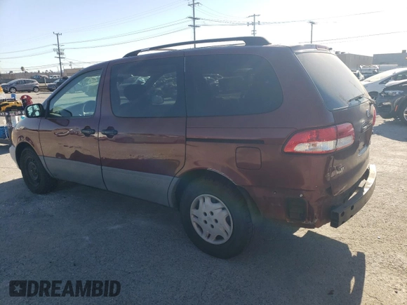 2002 Toyota Sienna CE with VIN 4T3ZF19CX2U458085, listed as a Copart auction lot 79036824 with 269,127 mi miles and Salvage Title. Bid and sale history available at carsss.com. Image 2.