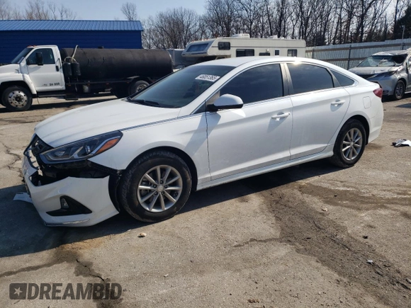2019 Hyundai Sonata SE with VIN 5NPE24AF8KH817085, listed as a Copart auction lot 46851365 with 66,834 mi miles and Salvage Title. Bid and sale history available at DreamBid. Image 1.