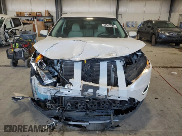 2017 Ford Edge Titanium with VIN 2FMPK4K97HBB68526, listed as a Copart auction lot 52553075 with 37,029 mi miles and Salvage Title. Bid and sale history available at carsss.com. Image 5.