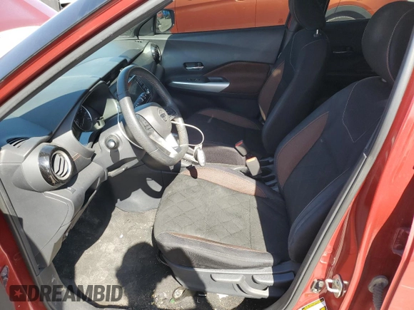 2018 Nissan Kicks SV with VIN 3N1CP5CUXJL543867, listed as a Copart auction lot 53155155 with 85,441 mi miles and Salvage title. Bid and sale history available at DreamBid. Image 7.