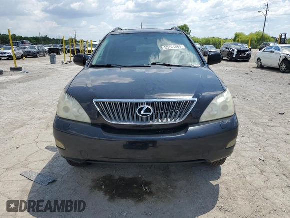 2005 Lexus RX 330 z VIN 2T2HA31U65C085390, wystawiony jako Copart lot #63761665 z przebiegiem Nie podano mil oraz Czysty tytuł • Clean title. Historia ofert i sprzedaży dostępna na DreamBid. Obrazek 5.