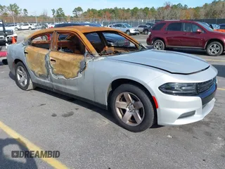 2021 Dodge Charger Police with VIN 2C3CDXAT9MH664144, listed as a IAAI auction lot 41097886 with Not provided miles and . Bid and sale history available at DreamBid. Image 1.