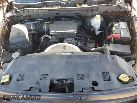 2012 Ram 1500 ST with VIN 1C6RD6FP0CS258814, listed as a Copart auction lot 52071985 with 162,012 mi miles and Salvage title. Bid and sale history available at DreamBid. Image 11.
