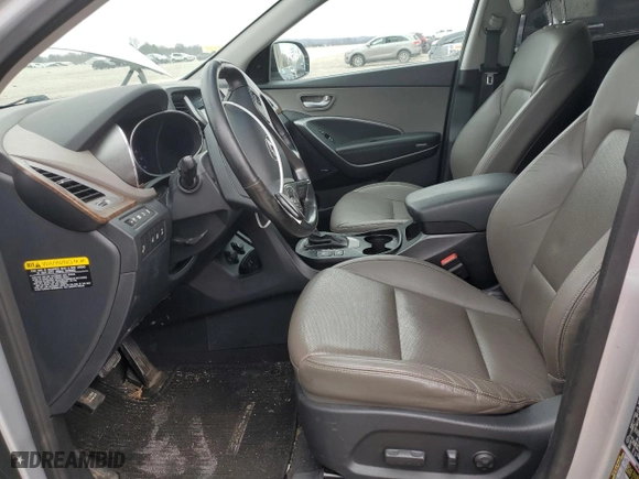 2017 Hyundai Santa Fe Limited Ultimate with VIN KM8SRDHF9HU229792, listed as a Copart auction lot 50763035 with 124,200 mi miles and Clean Title. Bid and sale history available at carsss.com. Image 7.