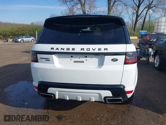 2022 Land Rover Range Rover Sport HST with VIN SALWS2RUXNA207365, listed as a IAAI auction lot 41952079 with 36,797 mi miles and . Bid and sale history available at DreamBid. Image 16.