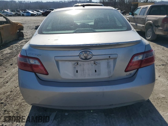 2007 Toyota Camry CE with VIN 4T1BE46K87U041050, listed as a Copart auction lot 47277715 with 123,826 mi miles and Salvage Title. Bid and sale history available at DreamBid. Image 6.