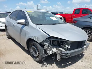 2016 Toyota Corolla L with VIN 5YFBURHE3GP428646, listed as a IAAI auction lot 42558649 with 121,395 mi miles and . Bid and sale history available at DreamBid. Image 1.